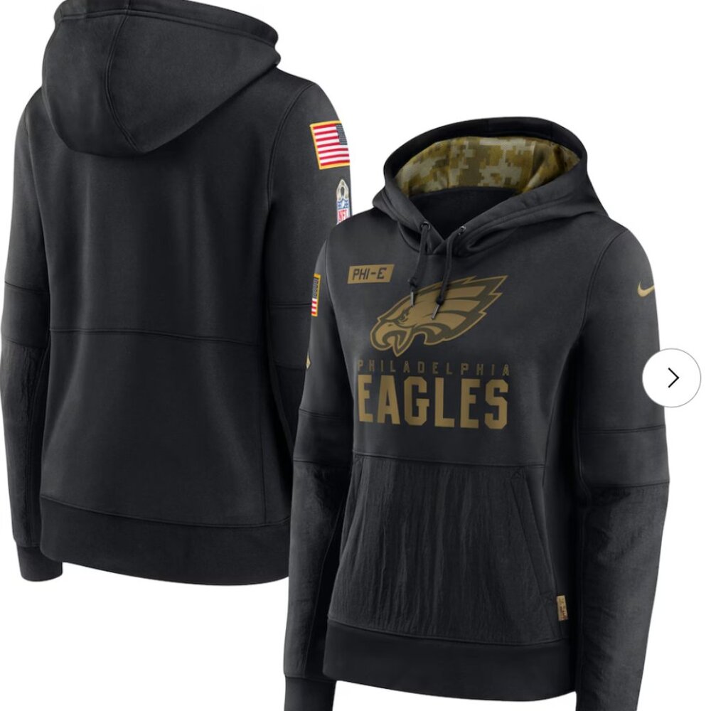 Nike Philadelphia Eagles Salute to Service Military Sweatshirt Hoodie - Picture 11 of 12